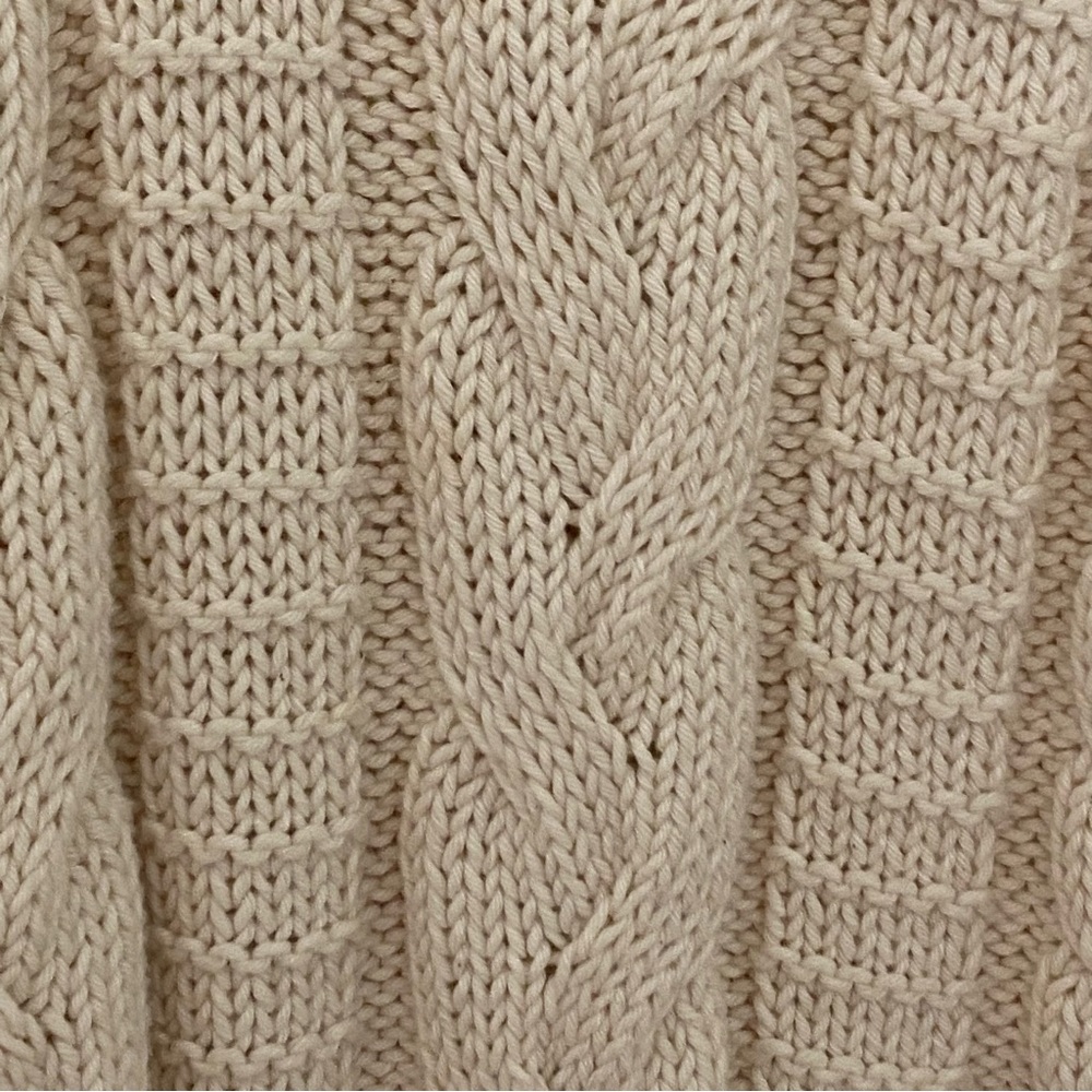 Banana Republic Women’s Cream White Organic Cotton Sweater Tank, Size Medium - Picture 5 of 9